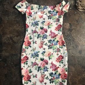 Midi floral dress